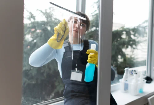 Nettoyage de vitres intérieures et extérieures à Riscle